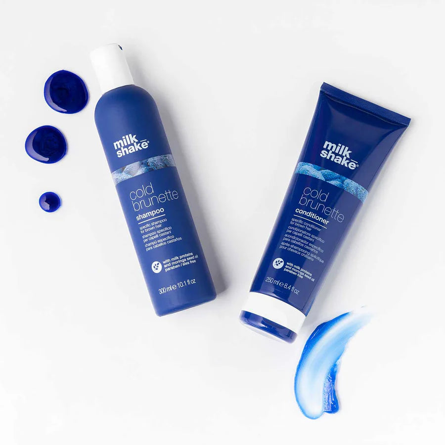 Cold brunette shampoo