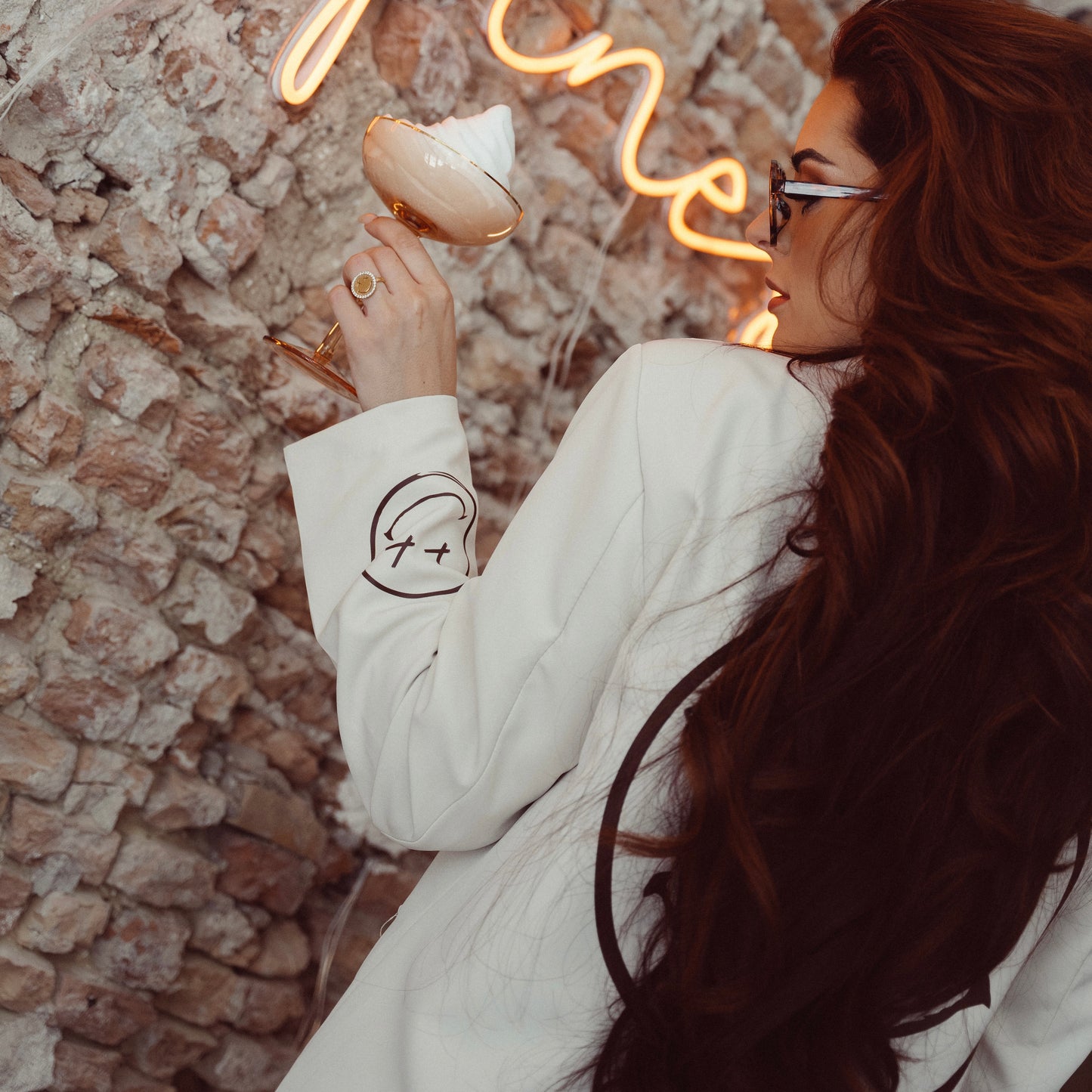 Smiling All Day Blazer- Beige